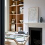 Between the Commons, SW11 | Calming home office | Interior Designers